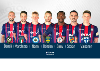 Nazionali: Crotone da record, ben 7 convocati