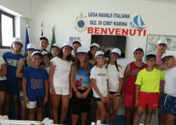 Sedici alunni dell’Istituto “Giovanni XXIII” di Melissa a Scuola di Vela alla Lega navale di Cirò Marina
