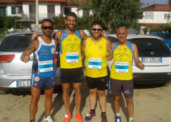 Tre atleti della CiròRunners Arasarasa di Cirò Marina alla 5^ edizione “Stracassano” Corsa su strada