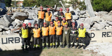 I Vigili del Fuoco di Crotone a Pisa, per la conquista della “certificazione internazionale INSARAG”