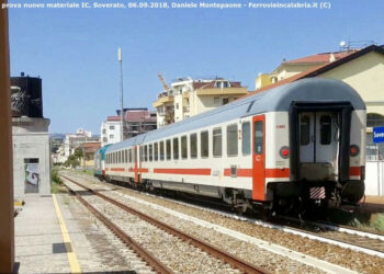 InterCity sulla Ferrovia Jonica: prima corsa prova tra Reggio Calabria Centrale e Catanzaro Lido e ritorno