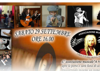 La Scuola di Musica “Vivaldi” il 29 settembre apre le porte a tutti coloro che vogliono entrare nel mondo della musica