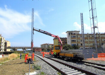 La nuova storia della Ferrovia Jonica inizia da Corigliano: avviata l’elettrificazione