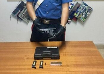 Nascondeva armi, detonatori e munizioni in cucina, Arrestato dai Carabinieri un 23enne di Isola C. Rizzuto