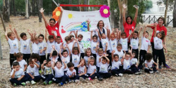 Oggi la “Giornata della Pace” tanto divertimento con i bambini del Baby Kinder Park in Pineta di Cirò Marina