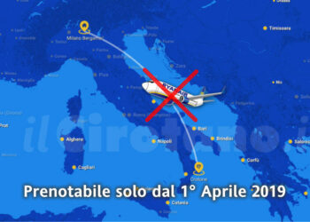 Ryanair mette le prenotazioni dei Voli dall’Aeroporto di Crotone “solo” dal 1 aprile 2019