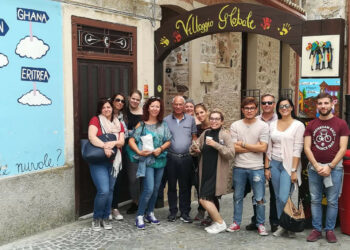 Undici partecipanti in ‘visita-studio’ nello SPRAR Villa Caruso di Foresta a Petilia Policastro