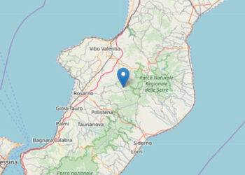 Continua a tremare la terra in Calabria, nuova scossa di terremoto di magnitudo 2.5