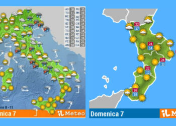 Maltempo fino ad oggi, ma da domani in Calabria torna il sole