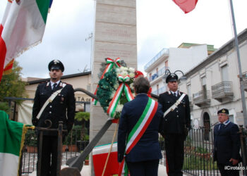 4 Novembre 2018, Cirò Marina celebra la Giornata dell’Unità Nazionale e delle Forze Armate