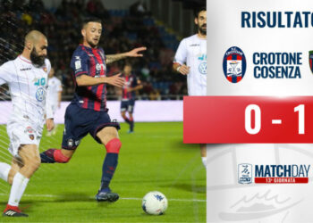 Calcio Serie BKT, 13a giornata: Crotone vs Cosenza 0-1