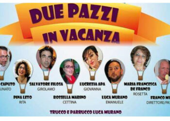 “Due Pazzi in Vacanza” della Compagnia “La Torre” di Torre Melissa riapriranno il sipario stasera al Teatro di Cariati