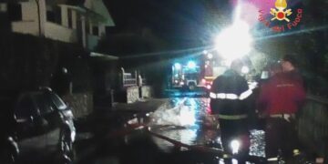 Emergenza Maltempo nella provincia di Catanzaro, oltre 50 gli interventi conclusi nella notte dai Vigili del fuoco