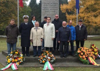 Il Presidente Comites Scigliano alla Celebrazione dell’unità nazionale italiana nel cimitero d’onore Amburgo-Öjendorf