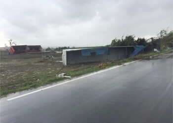 La Tromba d’aria mette anche il territorio di Strongoli in ginocchio