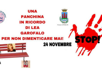 Libere Donne Crotone: Una panchina in ricordo di Lea Garofalo per non dimenticare mai!
