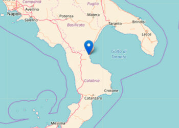 Terremoto in Calabria, scossa di magnitudo 3.1 nella zona di Villapiana in provincia di Cosenza