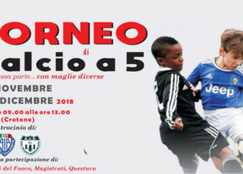 Torneo di Calcio a 5: “Dalla stessa parte…con maglie diverse” al Palakro di Crotone