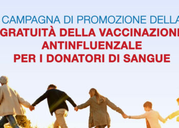 Vaccino antinfluenzale gratis per i Donatori di sangue