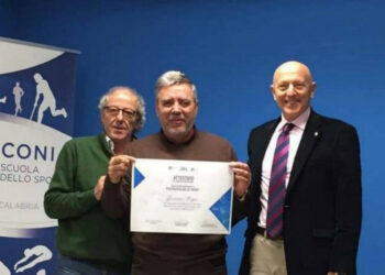 A Giovanni Riga dell’AKC l’attestato del Corso Coni di Alta Formazione per Psicologi nello Sport