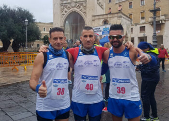 Andrea Cardone 4° assoluto alla 32km della Terza edizione “Maratona del Barocco” di Lecce