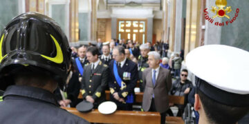 Celebrata la Festa di Santa Barbara nella Cattedrale di Crotone, Patrona dei Vigili del Fuoco e dei Marinai d’Italia