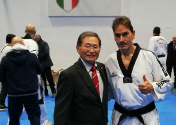 Cintura nera 4° Dan di Taekwondo per il Maestro Natalino Martino