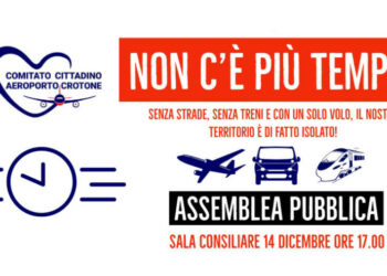 Comitato Cittadino Aeroporto, Convegno Mobilità: “Crotone, non c’è più tempo”