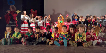 Il Polo D’Infanzia Baby Kinder Park in una sala gremita presenta il suo spettacolo di Natale