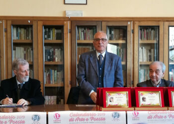 Presentata l’edizione 2019 del Calendario dell’Accademia dei Bronzi 2019: 12 mesi di Arte e Poesia