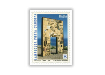 Un Francobollo su “Lampedusa Porta d’Europa”