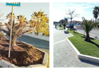 Una nuova aiuola sul Lungomare di Cirò Marina, ancora un imprenditore adotta un’aiuola insieme a “Città Pulita”