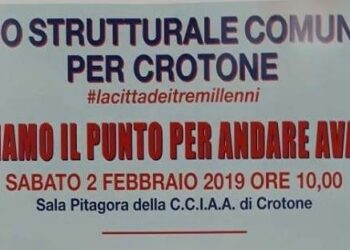 Comune Crotone: Facciamo il punto per andare avanti. Il 2 febbraio convegno sul Piano Strutturale Comunale