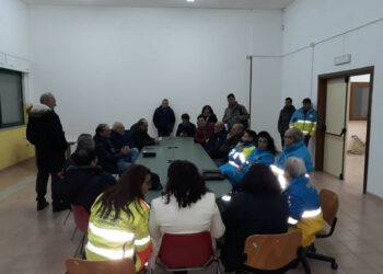 Crotone: Attività di Protezione Civile per fronteggiare l’emergenza gelo