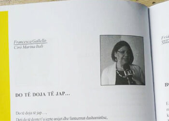 La poetessa e scrittrice calabrese Francesca Gallello, inserita in Riviste internazionali
