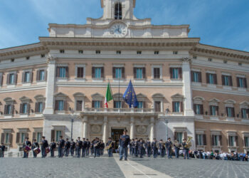 L’ANCRI Cosenza a Montecitorio per la Giornata Nazionale della Bandiera