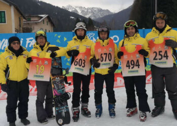 Ottima gara per i sei atleti di Crotone al 35° Campionato Italiano Sci Vigili del Fuoco in Val di Fassa