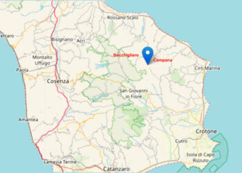 Scossa di Terremoto nella notte a Campana e Bocchigliero nel cosentino ionio
