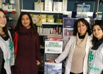 Grande successo la XIX Giornata del Farmaco, raccolti oltre 2300 farmaci nelle 34 farmacie della provincia di Cosenza