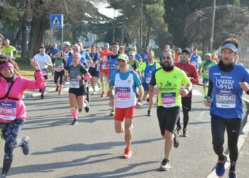 Scalise e Scandale della Scuola Atletica Krotoniate alla 12^ Giulietta e Romeo Half Marathon