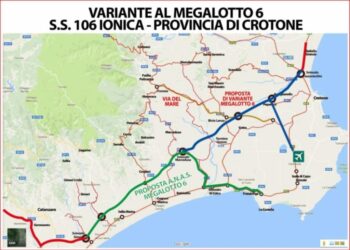 Variante 106, interviene il PD crotonese
