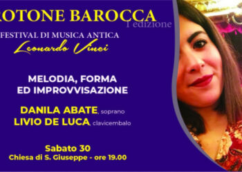 Chiusura della prima edizione di Crotone Barocca: doppio appuntamento, sabato 30 marzo