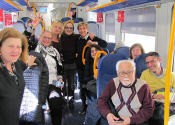 Con Italia Nostra da Crotone e Cirò in visita al Parco archeologico di Casignana. E il Treno della Magna Grecia va