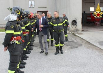 Il Capo Corpo Nazionale Vigili del Fuoco in visita alla Direzione Regionale Calabria e al Comando Provinciale di Catanzaro