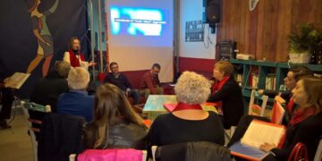 Infantino e Paolino autori di “Kajin e la tenda sotto la luna” promosso dal CSV Aurora e raccontato dalla LaAV di Cirò Marina