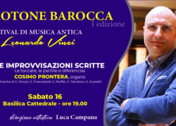 Sabato 16 marzo Crotone Barocca ospita Cosimo Prontera