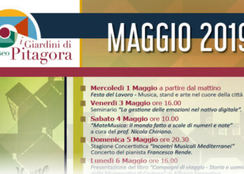 Al via il 1° maggio il programma all’insegna della musica e dello stare insieme al Museo e ai Giardini di Pitagora a Crotone