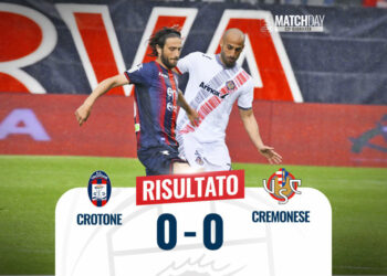 Calcio Serie BKT, 33a giornata: Crotone vs Cremonese 0-0