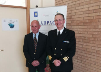 Il Comandante della Capitaneria di Porto di Crotone in visita al Centro Strategia Marina dell’Arpacal