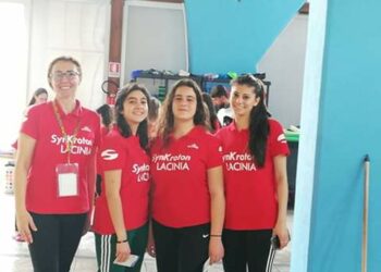 Lacinia Nuoto sezione Sincro in evidenza a Rende